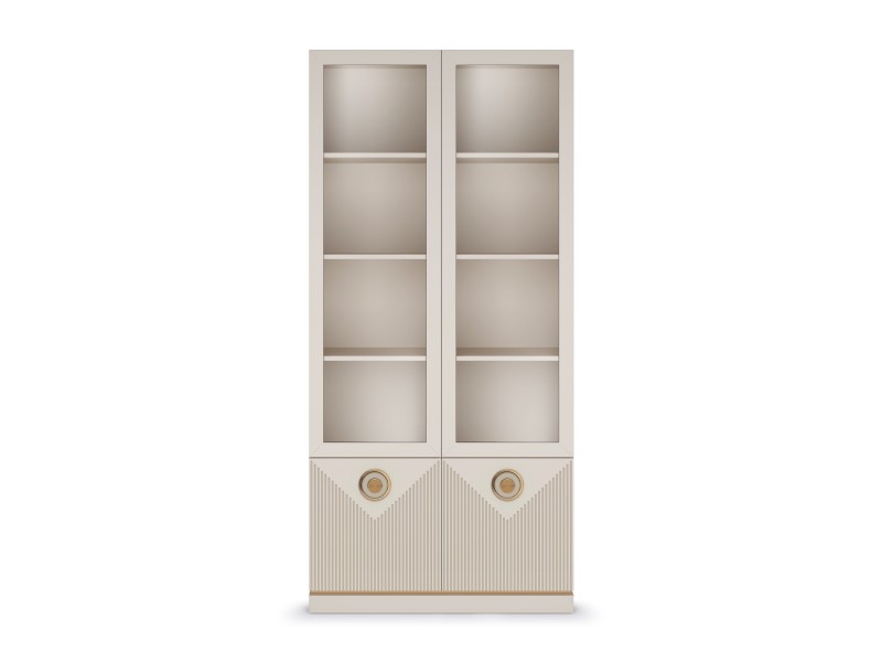 Шкаф-витрина двухдверный КАПРИ