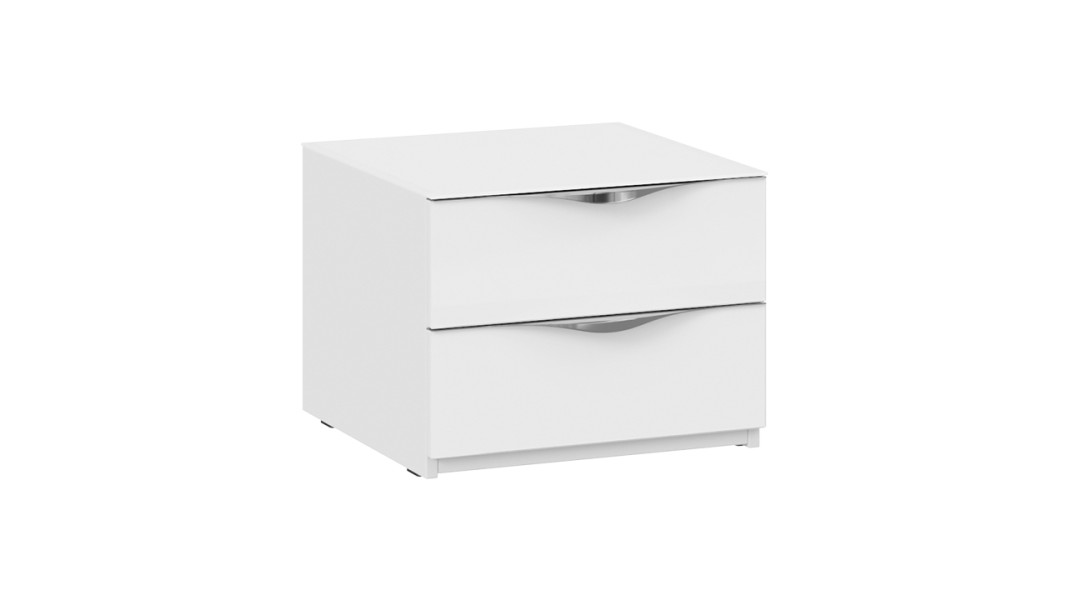 Тумба прикроватная 2 ящика Глосс