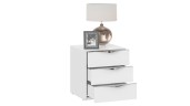 Тумба прикроватная 3 ящика Глосс