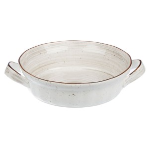 Блюдо с ручками White Fusion для подачи/запекания 1,5 л, 22 см, P.L. Proff Cuisine