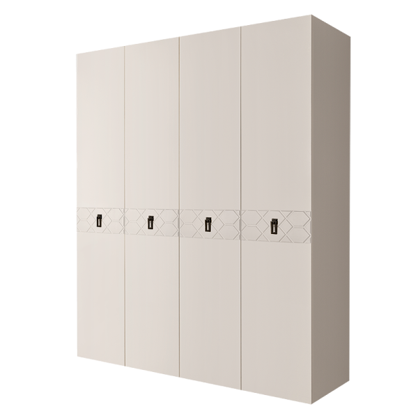 Шкаф четырёхдверный Bogemia-Farfalle