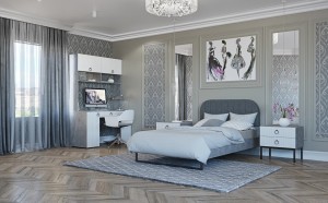 Кровать 1200 Бержер