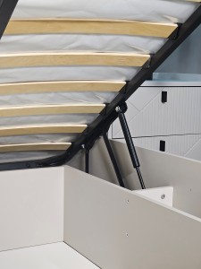 Кровать 1600 с мягким изголовьем с подъемным механизмом Кашемир