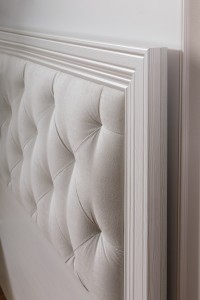 Кровать с мягким элементом и ортопедическим основанием 1800 Амели