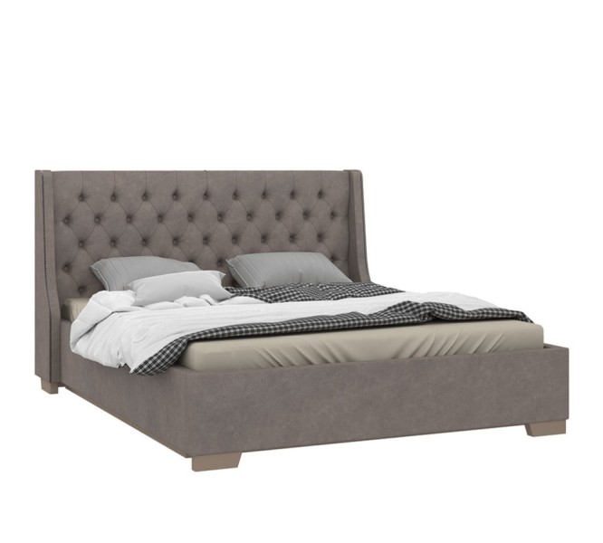 Кровать мягкая с подъемным механизмом Кантри 1600