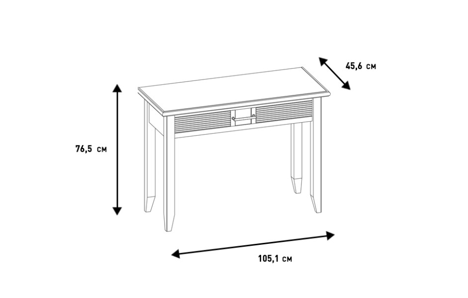 Стол туалетный Кантри