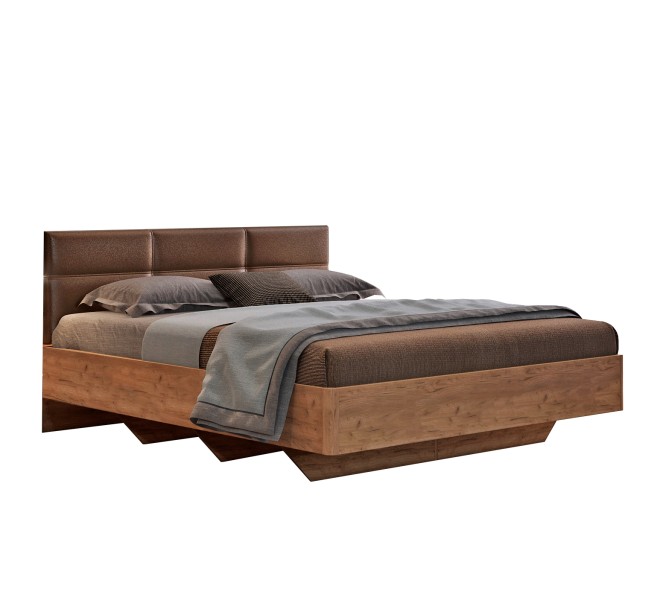 Кровать с подъемным механизмом и банкеткой Беата-3