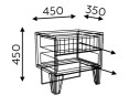 Тумба прикроватная Моника