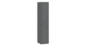 Шкаф для белья «Пандора» (правый) - 414.006.000 Серый графит, Графит матовый