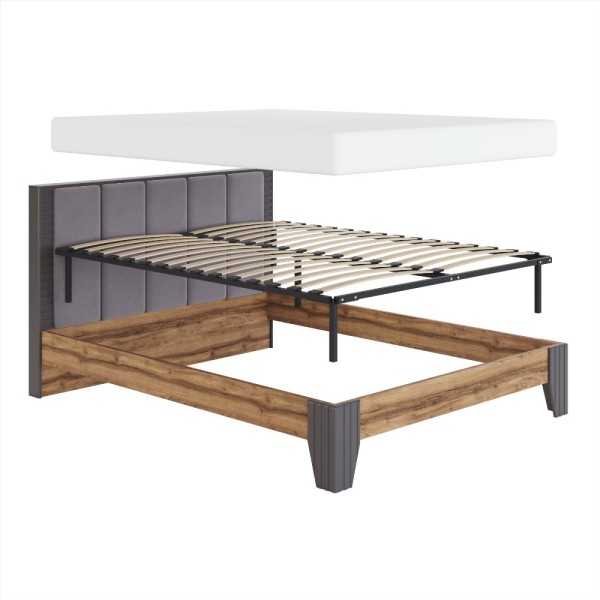 Кровать с подсветкой Моника